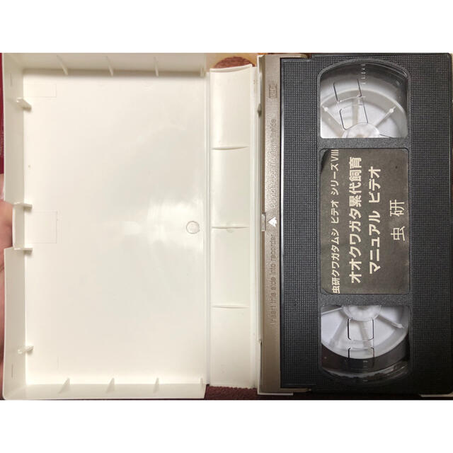 虫研　クワガタムシシリーズⅧ　　オオクワガタ累代飼育　マニュアル　ビデオ　VHS