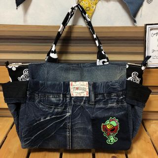 ヒステリックミニ☆デニムリメイクBAG