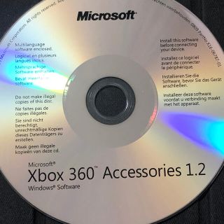 マイクロソフト(Microsoft)のMicrosoft Xbox360 Accessories 1.2 CD-ROM(その他)