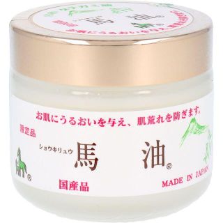 日本製 タテガミ油 ショウキリュウ馬油 限定品 ８０ｍＬ(フェイスオイル/バーム)