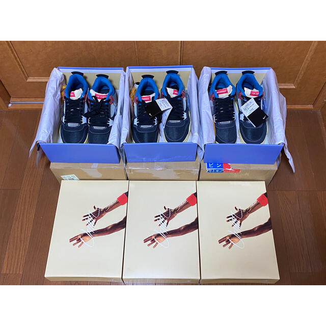 特価新作 NIKE - NIKE UNION Air Jordan 4 ユニオン ジョーダン27,5cmの通販 by k749526|ナイキならラクマ 最新作在庫