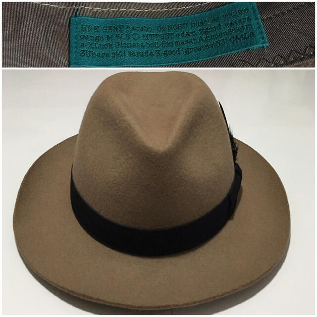 CA4LA(カシラ)のCA4LA ハット カシラ 中折れ ウール ステットソン フェルト 帽子 RRL メンズの帽子(ハット)の商品写真