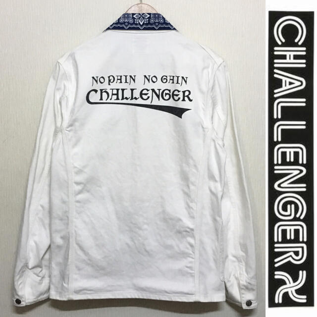 CHALLENGER カバーオール チャレンジャー バンダナ柄 ジャケット 長瀬