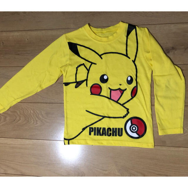 ロンティ　120  Ｔシャツ　ピカチュウ　　ポケモン　　 キッズ/ベビー/マタニティのキッズ服男の子用(90cm~)(Tシャツ/カットソー)の商品写真