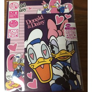 ディズニー(Disney)の新品 ドナルド＆デイジー レターセット(その他)