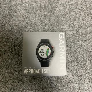 ガーミン(GARMIN)の【新品・未使用】ガーミン（GARMIN） アプローチS62 Black (ゴルフ)