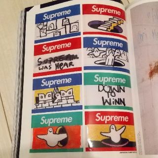 シュプリーム(Supreme)の雑誌センス11月号 supremeステッカー(その他)