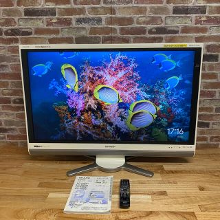 アクオス(AQUOS)のシャープ 42V型 ブルーレイレコーダー内蔵 液晶テレビ LC-42DX1(テレビ)