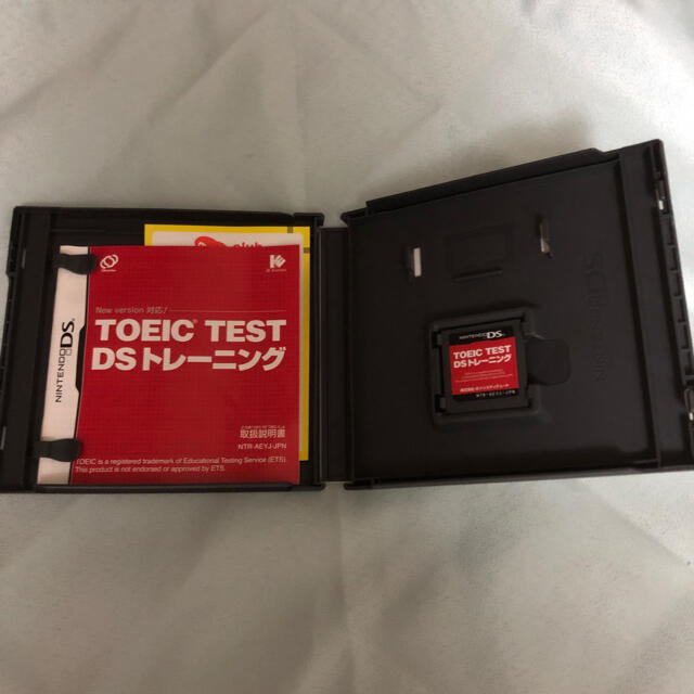 ニンテンドーDS(ニンテンドーDS)の「TOEIC TEST DSトレーニング DS」 エンタメ/ホビーのゲームソフト/ゲーム機本体(携帯用ゲームソフト)の商品写真