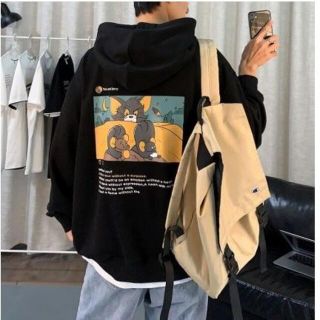 ★日本未入荷★トムとジェリー　Instagram　グラフィック　パーカー(パーカー)