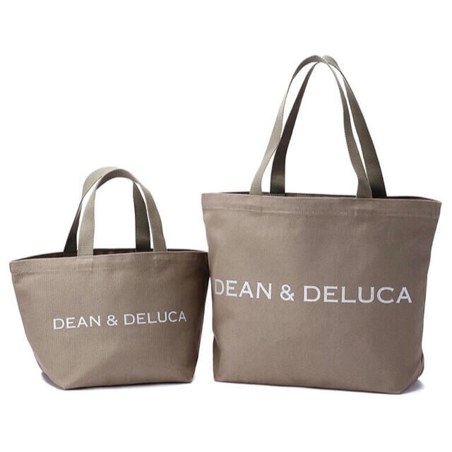 DEAN & DELUCA(ディーンアンドデルーカ)のDEAN&DELUCA ディーンアンドデルーカ　チャリティートートS 2色セット レディースのバッグ(トートバッグ)の商品写真