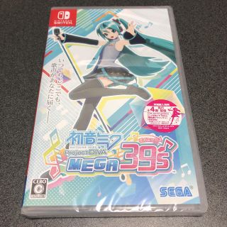 ニンテンドースイッチ(Nintendo Switch)の新品未開封 初音ミク Project diva mega39's Switch(家庭用ゲームソフト)