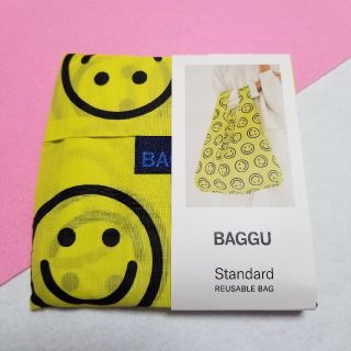 ★BAGGU★エコバッグ/スタンダード/レジバッグ /バグー/ハッピー(エコバッグ)