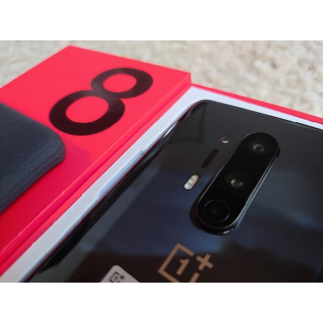 スマートフォン/携帯電話【美品】Oneplus 8 Pro IN2023 8GB/128GB BLACK