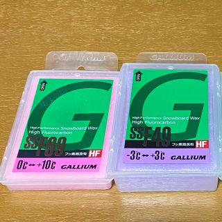 ガリウム(GALLIUM)のGALLIUM フッ素Wax ピンク、紫セット(その他)