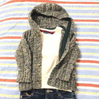 ベビーギャップ(babyGAP)の【新品】☆babyGAP ベビーカーディガン 80cm(70)☆(カーディガン/ボレロ)