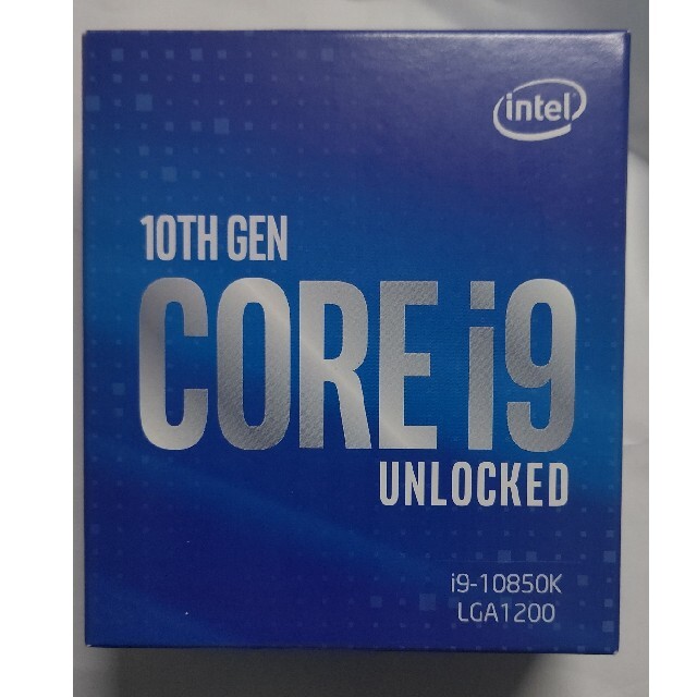 Intel Core i9-10850K　新品