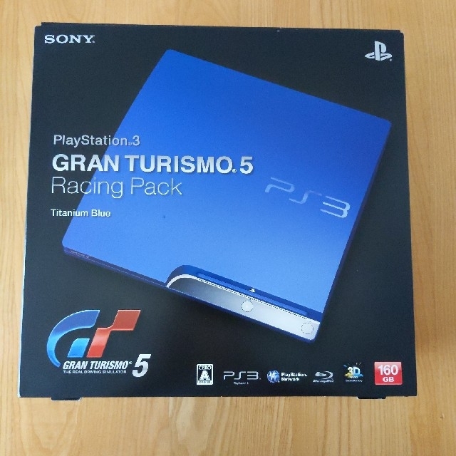 PlayStation3(プレイステーション3)のPlayStation 3 GRAN TURISMO 5 RACING PACK エンタメ/ホビーのゲームソフト/ゲーム機本体(家庭用ゲーム機本体)の商品写真