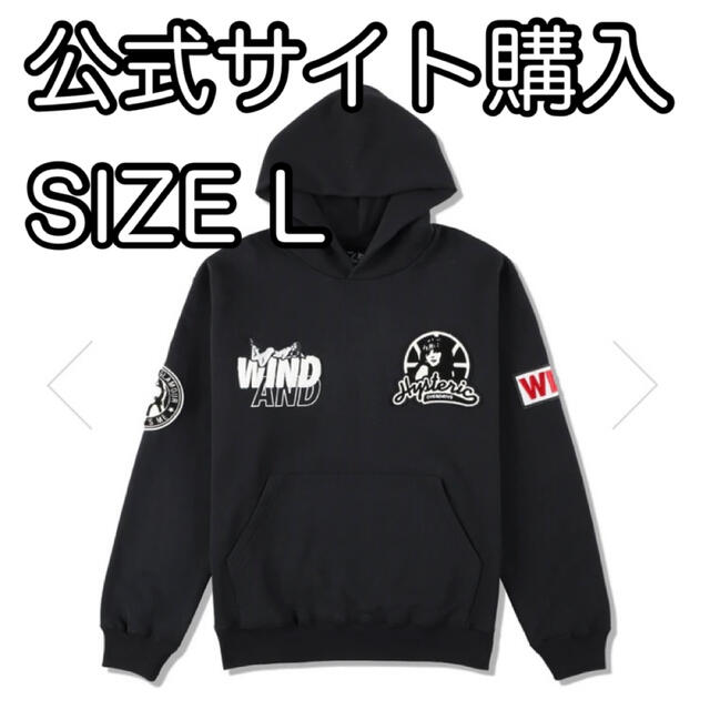 HYSTERIC GLAMOUR x WDS HOODIE Wind and