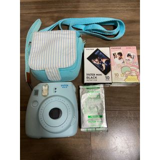 フジフイルム(富士フイルム)の【再値下げ】富士フィルム チェキ instax mini8 フィルム3種付(フィルムカメラ)