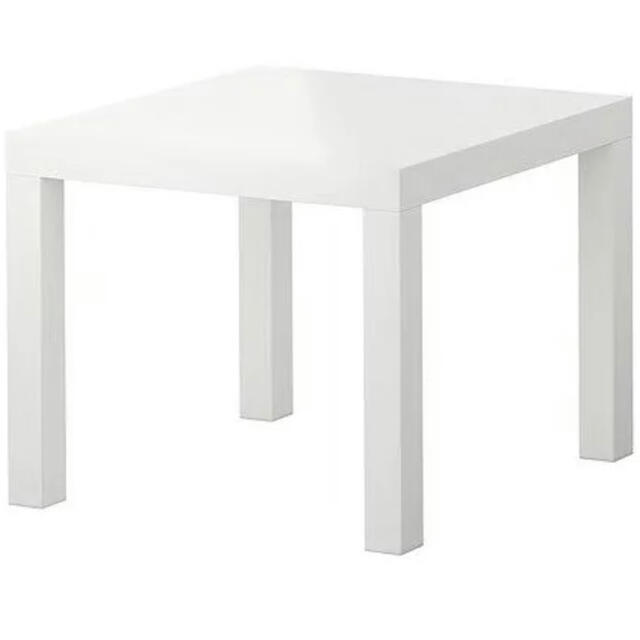 IKEA(イケア)のIKEA LACK サイドテーブル　ホワイト インテリア/住まい/日用品の机/テーブル(コーヒーテーブル/サイドテーブル)の商品写真