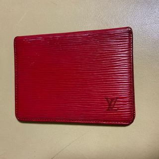 ルイヴィトン(LOUIS VUITTON)のLOUIS VUITTON パスケース(名刺入れ/定期入れ)