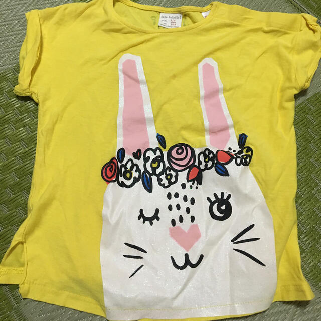 ZARA KIDS(ザラキッズ)のZARA ベビー　ザラベビー　女の子用　Tシャツ　104cm キッズ/ベビー/マタニティのキッズ服女の子用(90cm~)(Tシャツ/カットソー)の商品写真