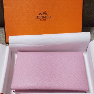 エルメス(Hermes)のHERMES  カルヴィ  美品(名刺入れ/定期入れ)