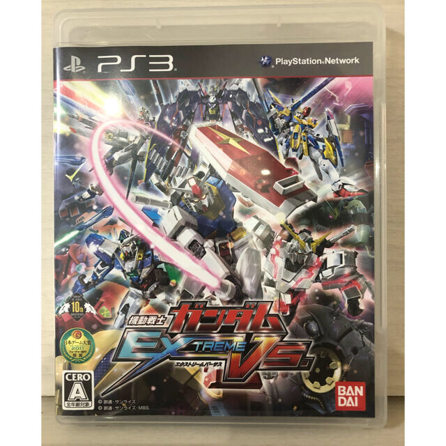 PlayStation3(プレイステーション3)の機動戦士ガンダム エクストリームバーサス 　PS3 エンタメ/ホビーのゲームソフト/ゲーム機本体(その他)の商品写真