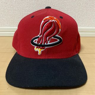 ミッチェルアンドネス(MITCHELL & NESS)の底値！mitchell&ness 6パネルCAP MIAMI HEAT NBA(キャップ)