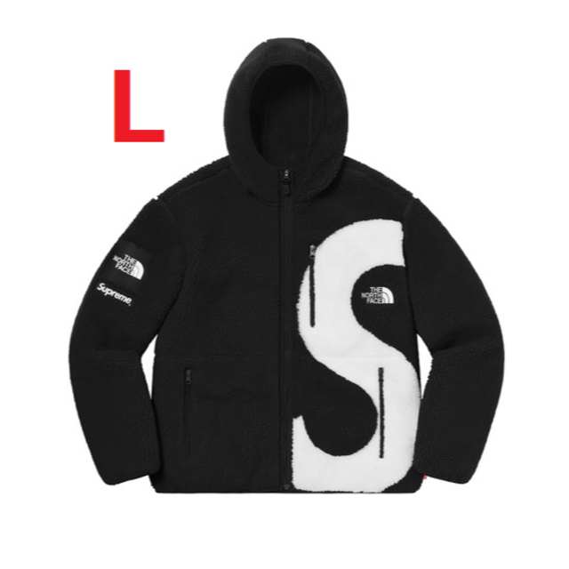 Supreme S Logo Hooded Fleece Jacket L