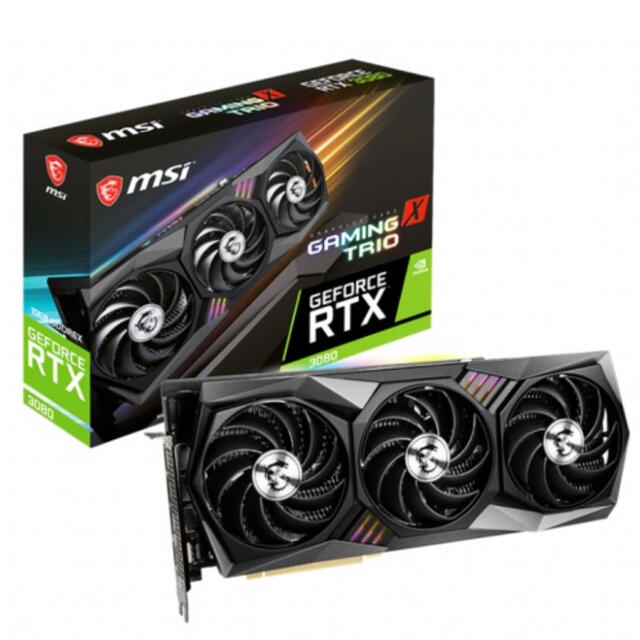 スーパーセール期間限定 GeForce RTX 新品 10G TRIO X GAMING 3080 PCパーツ