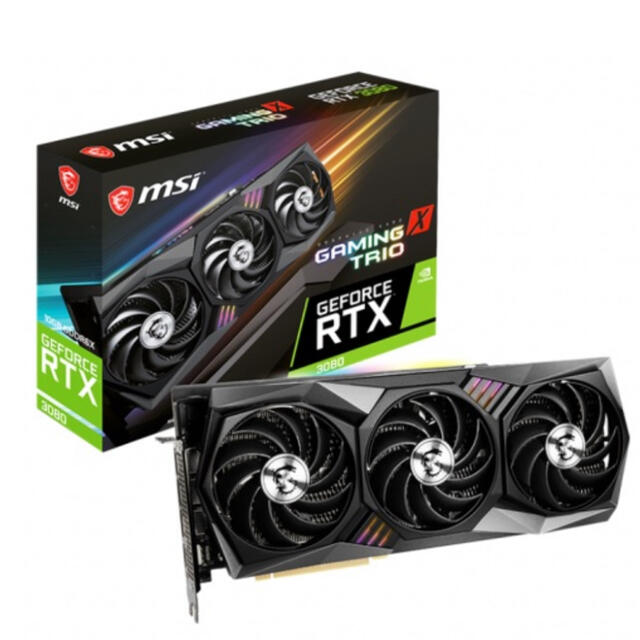 GeForce RTX 3080 GAMING X TRIO 10G 新品