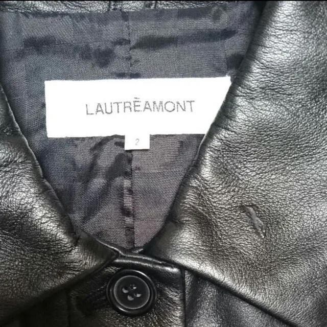 LAUTREAMONT(ロートレアモン)のレザーコート　羊革　本革 レディースのジャケット/アウター(毛皮/ファーコート)の商品写真