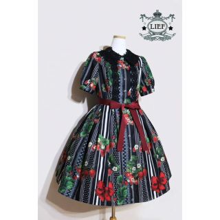 アンジェリックプリティー(Angelic Pretty)のLIEF 苺リボンワンピース(ひざ丈ワンピース)