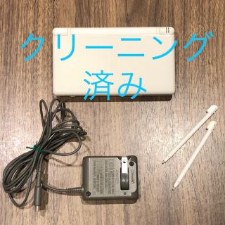 ニンテンドーDS(ニンテンドーDS)のDS LITE 本体　任天堂　ホワイト　白(携帯用ゲーム機本体)