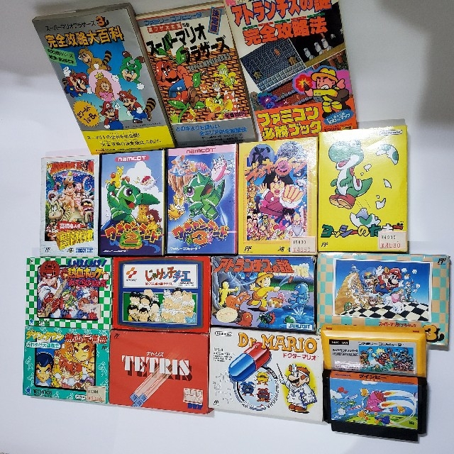 ファミリーコンピュータ - 懐かしのファミコンソフトセットの通販 by