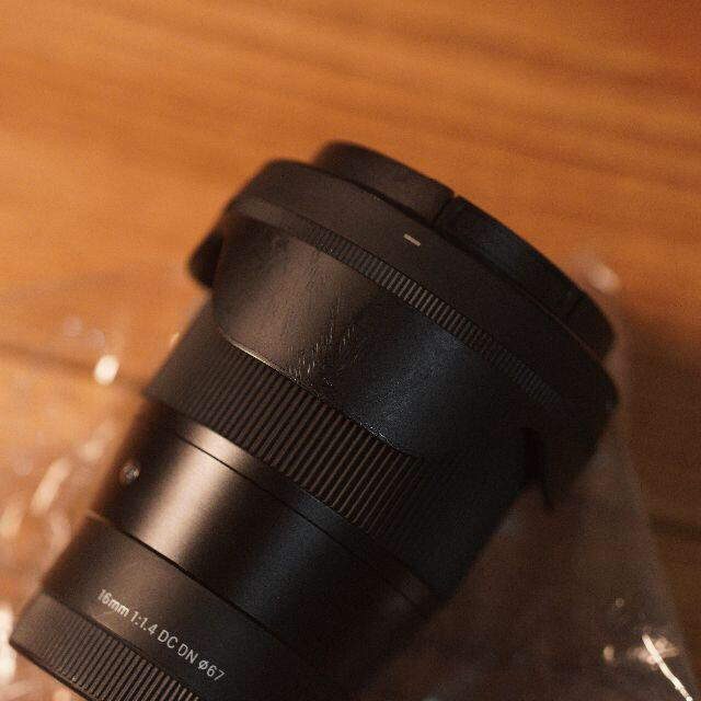 【美品】シグマ SIGMA 16mm F1.4 DC DN Eマウント用