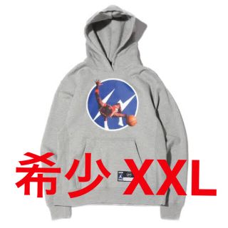 フラグメント(FRAGMENT)の新品未使用 フラグメント×ジョーダン パーカー XXL 確実正規品 藤原ヒロシ(パーカー)