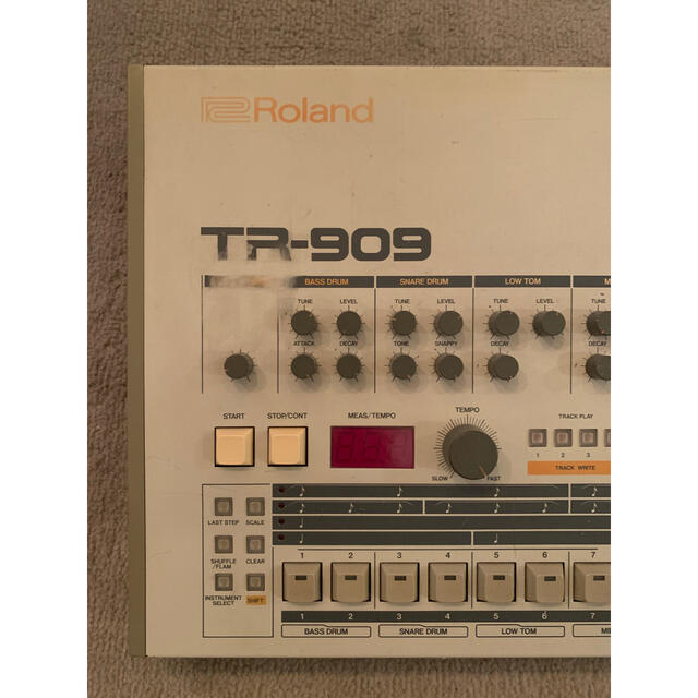 Roland(ローランド)のローランド  TR909 ドラムマシン　後期型 楽器のドラム(電子ドラム)の商品写真