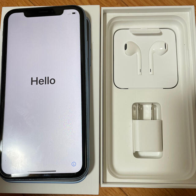 スマートフォン本体iPhoneXR 64GB ブルー　美品