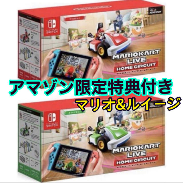 Nintendo Switch(ニンテンドースイッチ)のマリオカート ライブ ホームサーキット　マリオ&ルイージ エンタメ/ホビーのゲームソフト/ゲーム機本体(家庭用ゲームソフト)の商品写真