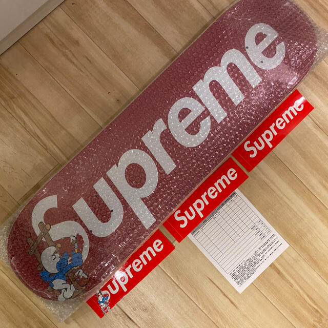 Supreme/Smurfs Skateboard スマーフ デッキ deck ☆お求めやすく価格 
