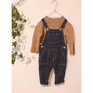 ザラキッズ(ZARA KIDS)の【ZARA baby】オーバーオール サロペット 80(パンツ)