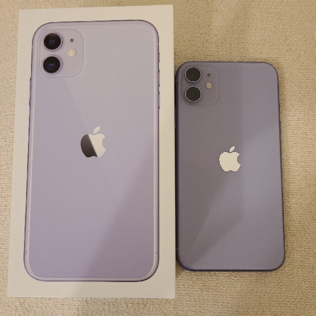 【20日まで値下げ⠀】iPhone11 64G パープル　極美品