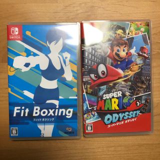 ニンテンドースイッチ(Nintendo Switch)の値下げ中　Fit Boxing  スーパーマリオ オデッセイ Switch (家庭用ゲームソフト)