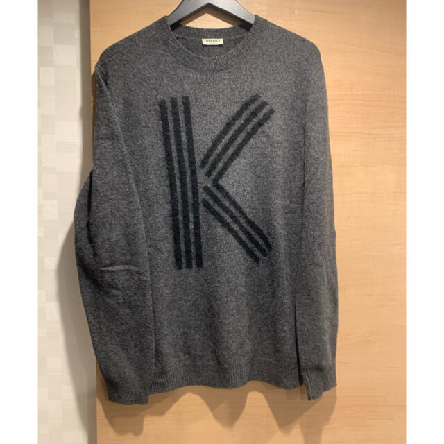 kenzo k logo wool knit ケンゾー ロゴニット