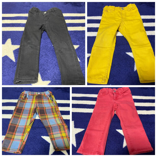 ジーパン4点　男の子用　値下げしました！！ キッズ/ベビー/マタニティのキッズ服男の子用(90cm~)(パンツ/スパッツ)の商品写真