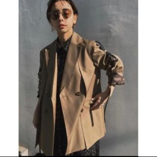 アメリヴィンテージ(Ameri VINTAGE)の新品未使用　アメリヴィンテージ BELT TIE DUAL JACKET(ミリタリージャケット)