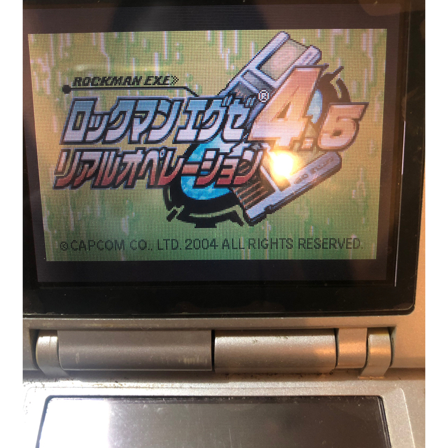 ゲームボーイアドバンス(ゲームボーイアドバンス)のロックマンエグゼ4.5 リアルオペレーション GBA エンタメ/ホビーのゲームソフト/ゲーム機本体(携帯用ゲームソフト)の商品写真